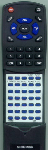 HAIER TV562006 Replacement Remote