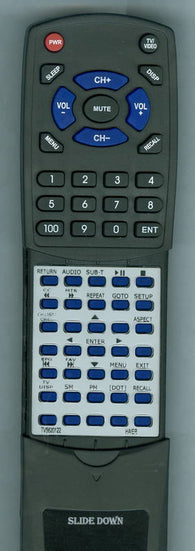 HAIER TV5620122 Replacement Remote
