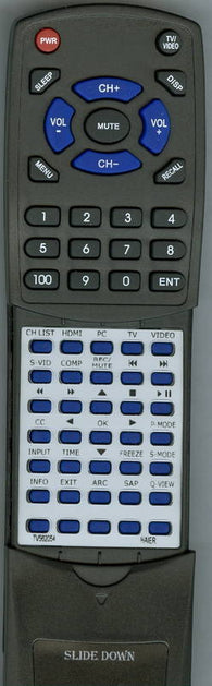 HAIER TV562054 Replacement Remote