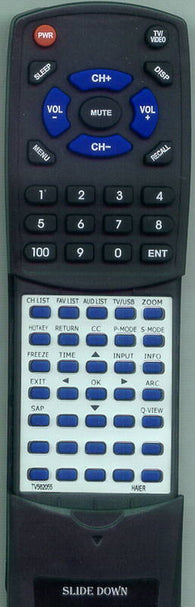 HAIER TV-5620-55 Replacement Remote