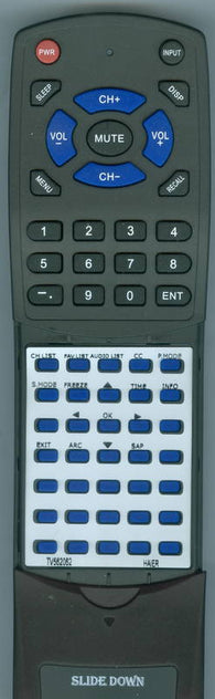 HAIER TV-5620-62 Replacement Remote