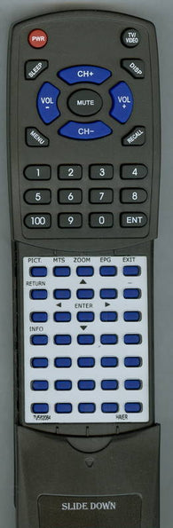 HAIER TV562084 Replacement Remote