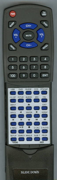 HAIER TV-5620-90 Replacement Remote