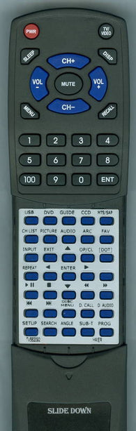 HAIER TV562092 Replacement Remote