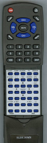 HAIER TV-5620-97 Replacement Remote