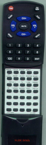 GO VIDEO RTTW101730RM Replacement Remote
