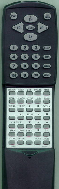 TREDEX TX3000 Replacement Remote
