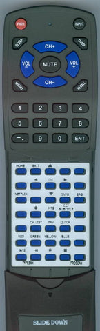 RCA RTTYPESM4 Replacement Remote
