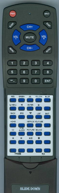 RCA RNSM4303 (A190929879000719) Replacement Remote