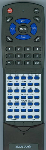 RCA TYPESM9 Replacement Remote
