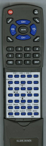 AIWA NSXAJ200 Replacement Remote