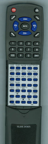 AIWA CXNMT320U Replacement Remote