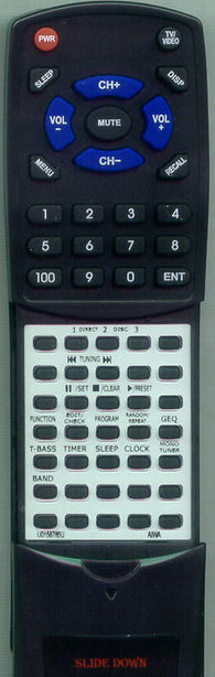 AIWA NSXA202 Replacement Remote