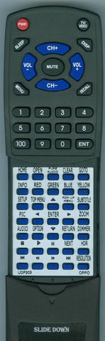 OPPODIGITAL UDP205 Replacement Remote