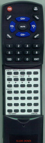 SYMPHONIC ST131E Replacement Remote