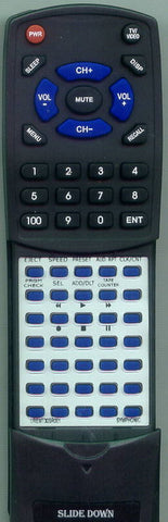 SYMPHONIC SV211E Replacement Remote