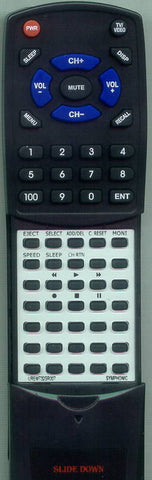 SYMPHONIC 13TVGRMK1A Replacement Remote