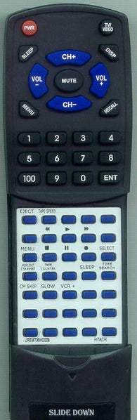HITACHI UREMT36HD009 Replacement Remote