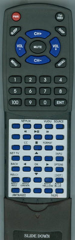 PHILIPS RTURMT39JHG002 Replacement Remote