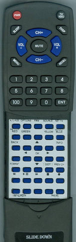 PHILIPS 22PFL4907 Replacement Remote