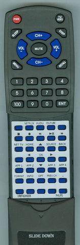 PHILIPS 65PFL7900 Replacement Remote