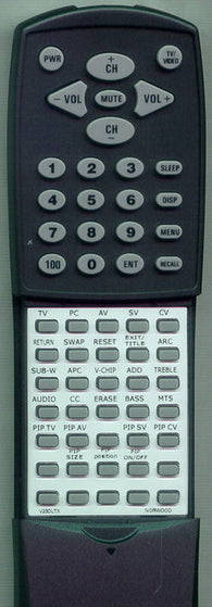 NORWOOD V23DLTX Replacement Remote