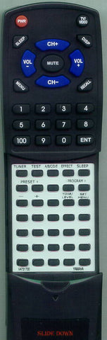 YAMAHA RXV496 Replacement Remote