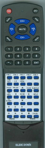 YAMAHA V6090000 Replacement Remote