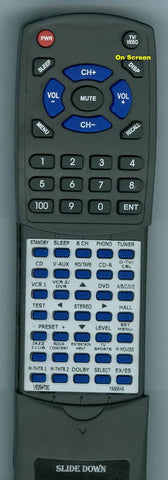 YAMAHAINSERT V8294700 Replacement Remote
