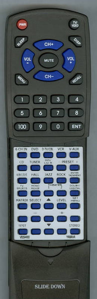 YAMAHA YHT-500 Replacement Remote