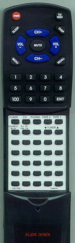 YAMAHA RSRX5 Replacement Remote