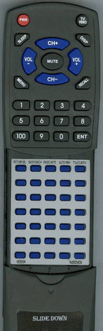 AUDIOVOX VE500A Replacement Remote