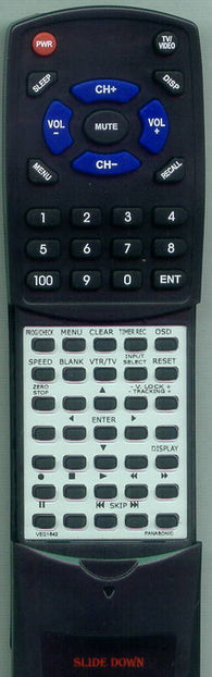 PANASONIC VEQ1642 Replacement Remote