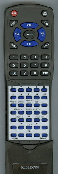 PANASONIC RTVEQ1882 Replacement Remote