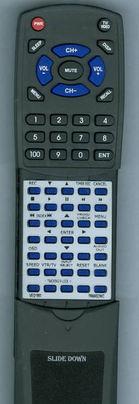 PANASONIC RTVEQ1883 Replacement Remote