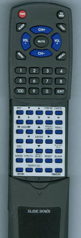PANASONIC RTVEQ1883 Replacement Remote