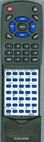 PANASONIC RTVEQ1968 Replacement Remote