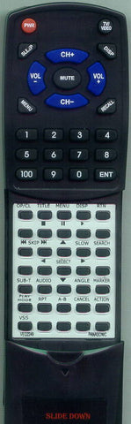 PANASONIC RTVEQ2249 Replacement Remote
