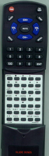 PANASONIC DVDRV31S Replacement Remote
