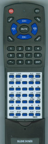 YAMAHA KXW900TI Replacement Remote