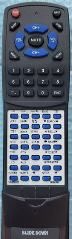 YAMAHA RTVG808000 Replacement Remote