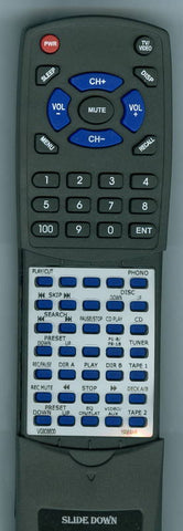 YAMAHA VG808600 Replacement Remote
