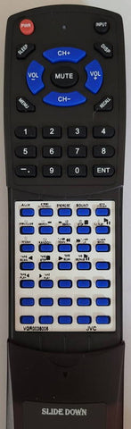 JVC VGR0038 006 Replacement Remote