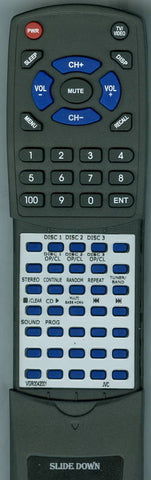 JVC RTVGR0042001 Replacement Remote
