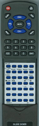 JVC RMRX1003 Replacement Remote