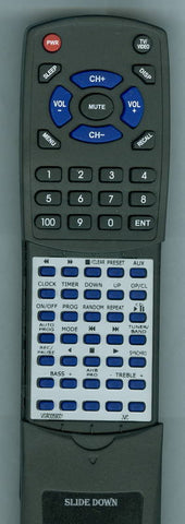 JVC VGR0055501 Replacement Remote