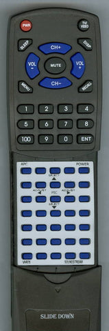 SO VHR78 Replacement Remote