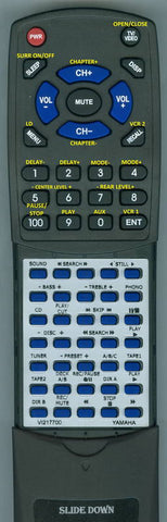 YAMAHAINSERT AVX-700U Replacement Remote