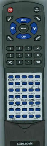 YAMAHA RTVP151500 Replacement Remote