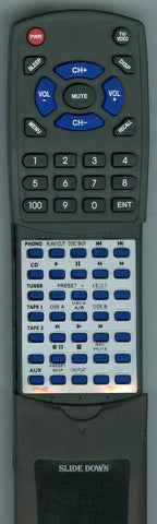 YAMAHA RTVP592400 Replacement Remote